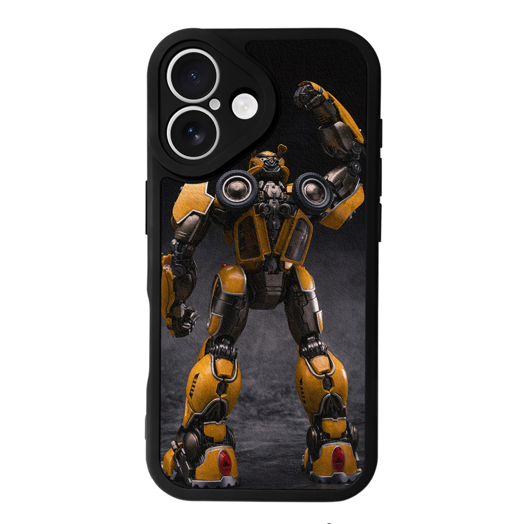 （画像用） Transformers トランスフォーマー 【iPhone 16シリーズ対応】シリコンスマホケース（レザー調） 材質：シリコン